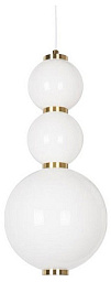 10205/D Loft It Pearls подвесной светильник с шарами в золотистом обрамлении
