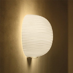 FN274005G_10 Foscarini Gem настенный светильник из стекла с золотистым свечением