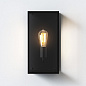 1183028 Messina 200 Astro lighting настенный светильник текстурированный чёрный — фото 1