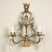 WA0117.GI.SE Narbonne Wall Light, Gilt, 2 Arms