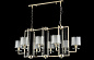 Люстра Crystal Lux NICOLAS SP8 L1000 GOLD/WHITE — фото 2