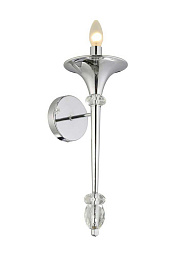 MIRACLE AP1 CHROME Crystal Lux MIRACLE настенный светильник-бра в хромовом исполнении с удлинённой ножкой