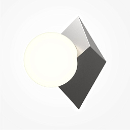 Настенный светильник Maytoni Cubeo 28W Платина MOD445WL-01PT