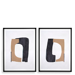 116660 Eichholtz Cardboard Cutouts Принт