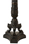 109232 Candle Holder Jefferson gunmetal bronze подсвечник Eichholtz