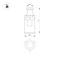 044305 Arlight Светильник ART-APRIORI-LANTERN-C-R60-5W Day4000 (GD, 350 deg, 48V) — фото 1