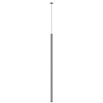 LOGIC R300 8.30 WB + BASE N Led Technology подвесной светильник сатиновое серебро + чёрный