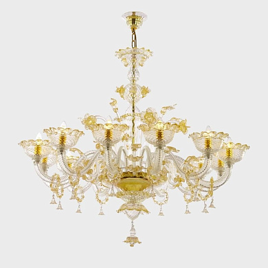 Люстра Sogni Di Cristallo Gold Apollo Deluxe