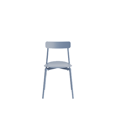 M0810124 Fromme Petite Friture Обеденный стул голубиный синий