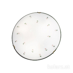 731.13LED.4.70 Kolarz Moon потолочный светильник круглый латунный