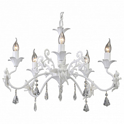 A5349LM-5WH Arte Lamp Angelina подвесная люстра с пятью плафонами на металлическом основании