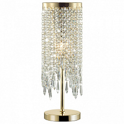 5028/1T Odeon Light Chokka настольная лампа с подвесками из стеклянных граней