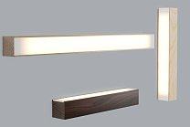 Led60 Fix 700 мм, дуб; Свет: отражённый (вверх); DALI / Push, внешний драйвер