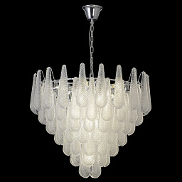 FONTAIN SP18 CHROME Crystal Lux FONTAIN многоярусная люстра с хрустальными элементами в хромированном исполнении
