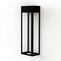 Hogar N° 2; Satin-finish PMMA Built-in LED 3000°K warm white 26W; Dark black