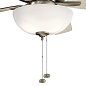 52" Terra Select Fan Burnished Antique Pewter люстра-вентилятор 330347BAP Kichler — фото 4