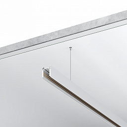 ST1003.529.00 ST-Luce SKYLINE 48 встраиваемый потолочный трек 48V с подвесом для магнитной системы шириной 23 мм