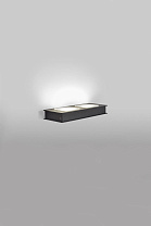 настенный светильник черный с металлическим корпусом