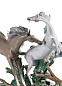 1001420 Lladro Born Free фарфоровая композиция скачущих лошадей — фото 2