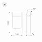 029436(1) Arlight Светильник LGD-PATH-FRAME-ROTARY-H650-6W Warm3000 (GR, 111 deg, 230V) — фото 1