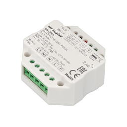 028434 Arlight Диммер SMART-D14-DIM-PUSH (230V, 1.5А, 0-10V, 2.4G)