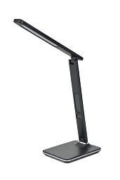 Corep Chester светодиодная настольная лампа с часами, будильником и USB-разъёмом