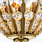 DL 7-478/3/170 gold Oriental Orion кристальная потолочная люстра корзиночной формы — фото 4