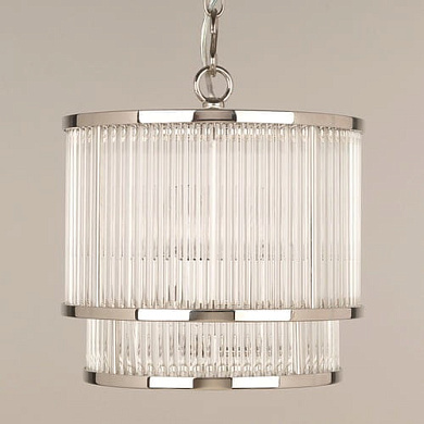 CL0210 Ripon Glass Rod Ceiling Light люстра Vaughan