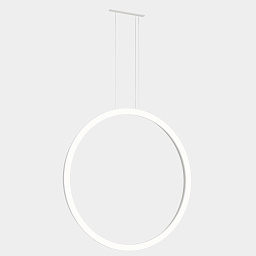 CP5B-00X9AZDU14 Leds C4 Circular подвесной овальный светильник с двойными кольцами белый