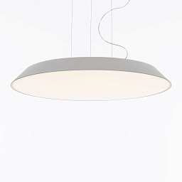 0242W00A Artemide Febe подвесной светильник с широким плафоном и ровным световым контуром