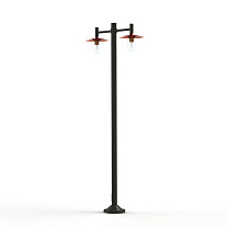 Montana N° 4; Clear glass E27 105W - Lacquered copper dome; Black grey