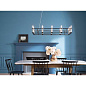 Rosalind 45.25" 12 Light Linear Chandelier Black люстра 52492BK Kichler — фото 3
