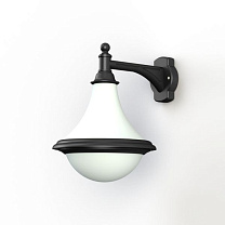 Dallas N° 4; Opal polycarbonate E27 75W; Dark black