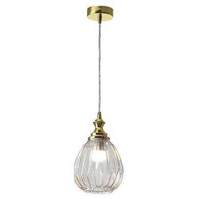 Подвесной светильник Newport Серия 6140 6142/S gold/clear