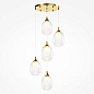 MOD016PL-05BS Maytoni Aura Подвесной светильник 40W Латунь — фото 3