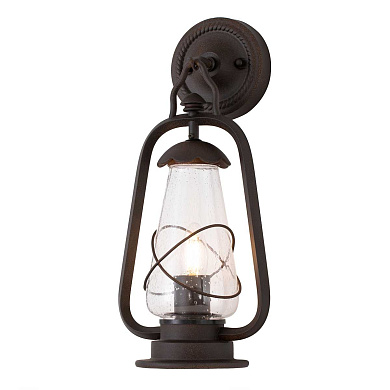 Настенный уличный светильник Miners Elstead MINERS-WALL старая бронза
