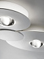 Bugia Single Ceiling Lamp Chrome (3000K) точечный светильник Studio Italia Design 161005
