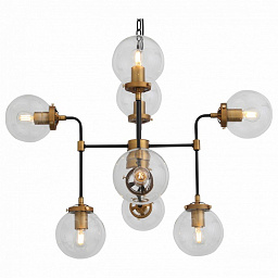 SL234.403.08 ST-Luce Varieta подвесной светильник с шестью шаровыми плафонами на металлических кронштейнах