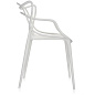 0586603-4PACK Kartell Masters Набор из 4 уличных стульев, белый — фото 3