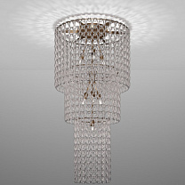 МИНИ-ПОТОЛОЧНЫЙ СВЕТИЛЬНИК CA3 CRYSTAL SILVER MATT BRONZE 1 E27 CE