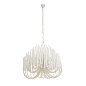 Люстра Arteriors Tilda Large, белёное дерево и белое железо — фото 7
