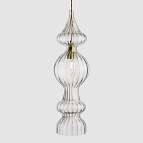 Spindle Pendant 4 Bubble латунь