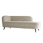 8109 Catalina Chaise Stone Bouclé Arteriors диван