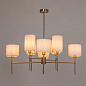 Люстра на штанге Arte lamp DEBORA A4108LM-8SS — фото 1