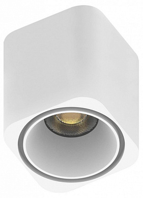 магнитный трековый светильник цилиндрический белого цвета для магнитного трека 48V