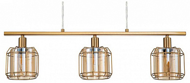 10188/3S Brass Escada Midland подвесной светильник, 40Вт, бронза