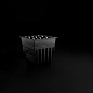 BLACK FOSTER MICRO RECESSED 3X3 потолочный встраиваемый светильник, Arkoslight — фото 4