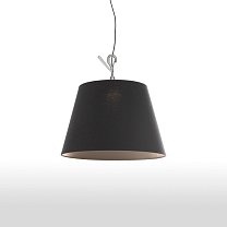 Tolomeo Paralume, абажур Ø52 см, серо-бежевая фактура