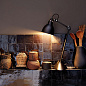 205 BL-BLUE ROUND Lampe Gras N°205 DCW светильник для чтения — фото 5