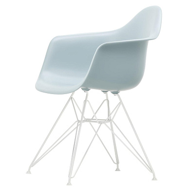 4055737254505 Eames Plastic Vitra Стул обеденный, серый ледяной/белый